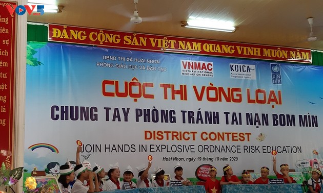 Erfolg aus der Aufklärung zur Prävention vor Blindgängern in Binh Dinh