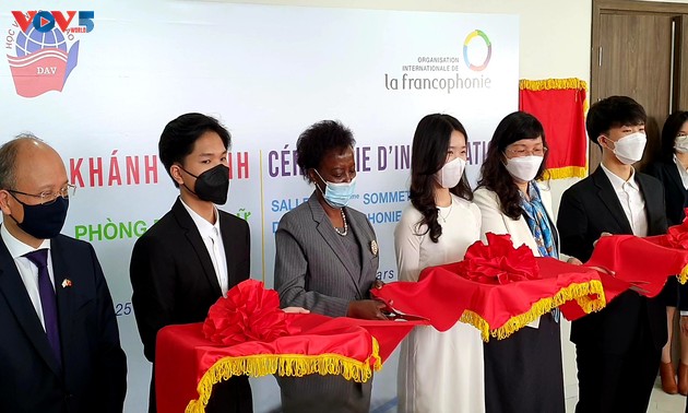 Inauguration d’une salle de la Francophonie à l’Académie de diplomatie du Vietnam
