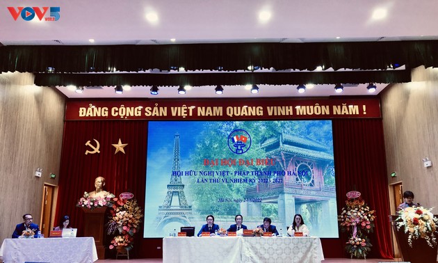 Sixième Congrès de l’Association d’amitié Vietnam - France de Hanoï