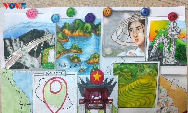 Cuộc thi vẽ tranh với chủ đề “Việt Nam hôm nay trong con mắt trẻ thơ” dành cho học sinh Hungary
