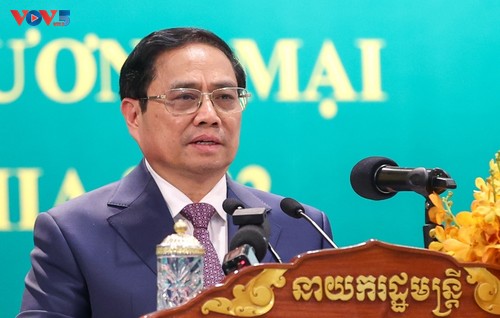 Primer ministro Pham Minh Chinh: Las relaciones Vietnam-Camboya se desarrollarán a un nuevo nivel - ảnh 1