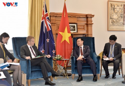 El presidente del Parlamento de Vietnam finaliza su agenda de trabajo en Nueva Zelanda - ảnh 2