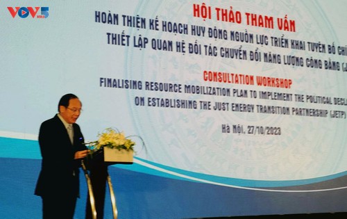 Movilizar recursos para una transición energética equitativa en Vietnam - ảnh 1