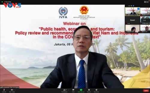 Vietnam dan Indonesia Lakukan Pertukaran dan Kerja Sama Kesehatan, Ekonomi dan Pariwisata - ảnh 1