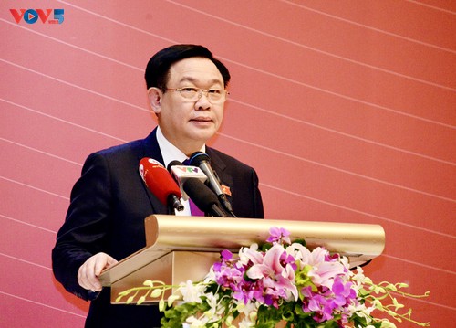 Ketua MN Vietnam, Vuong Dinh Hue Hadir Forum Kebijakan Hubungan Luar Negeri - ảnh 1