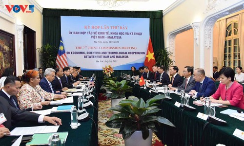 Sidang ke-7 Komite Gabungan urusan Kerja Sama Ekonomi, Sains, dan Teknik Vietnam-Malaysia - ảnh 1