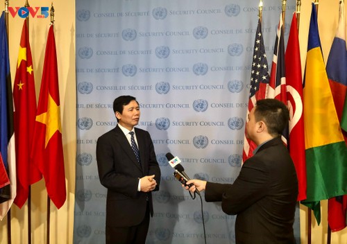 越南准备好担任联合国安理会4月份轮值主席 - ảnh 1