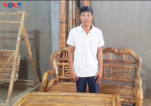 Tri Canh, an outstanding model in making handicraft products in Tra Vinh - ảnh 2