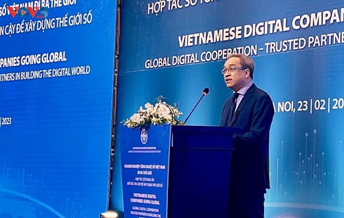 Vietnamese IT firms enhance global cooperation - ảnh 2