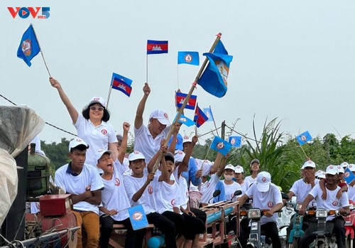 Cambodia’s ruling party wins 120/125 seats at 7th NA election   - ảnh 1