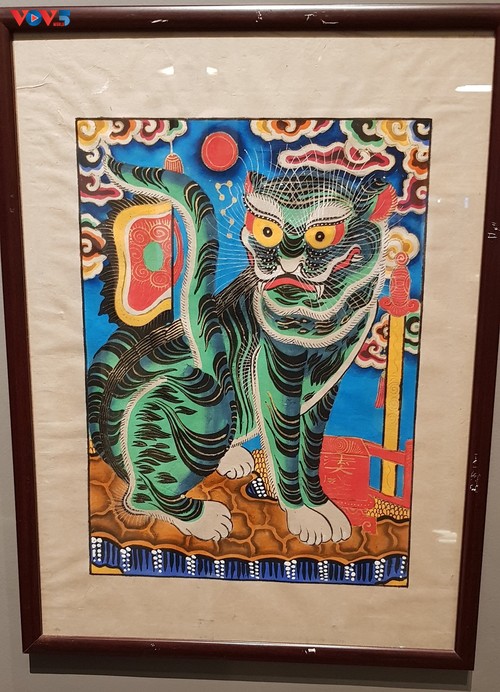 《越南古代美术中的虎》专题展开幕 - ảnh 1