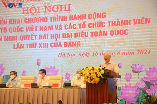 KPV-Generalsekretär Nguyen Phu Trong: den Willen und die Interessen von Bevölkerungsschichten beachten - ảnh 1
