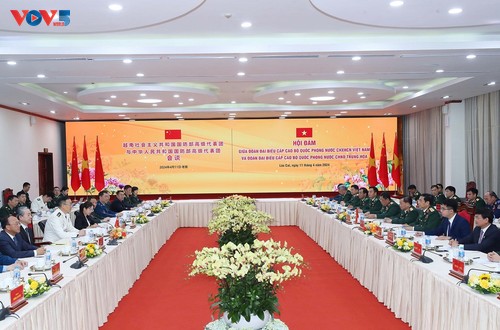 Hochrangiges Gespräch zwischen den Verteidigungsministern Vietnams und Chinas - ảnh 1