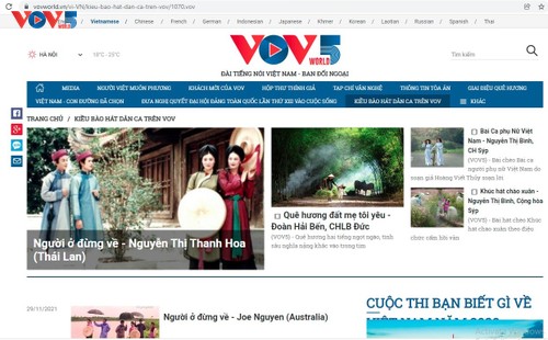 Lễ công bố các tác phẩm đoạt giải cuộc thi Kiều bào hát dân ca trên Đài Tiếng nói Việt Nam - ảnh 1