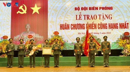 Bộ đội Biên phòng đón nhận Huân chương chiến công hạng Nhất - ảnh 1