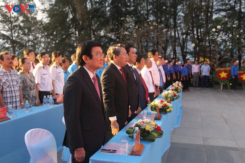 Kỷ niệm 35 năm sự kiện Gạc Ma, huyện đảo Trường Sa, tỉnh Khánh Hòa - ảnh 1