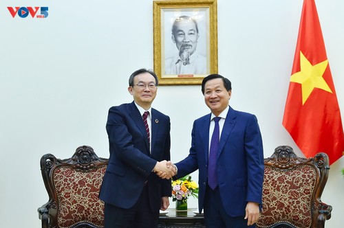 Phó Thủ tướng Lê Minh Khái tiếp Tổng Giám đốc Ngân hàng MUFG, Nhật Bản - ảnh 1