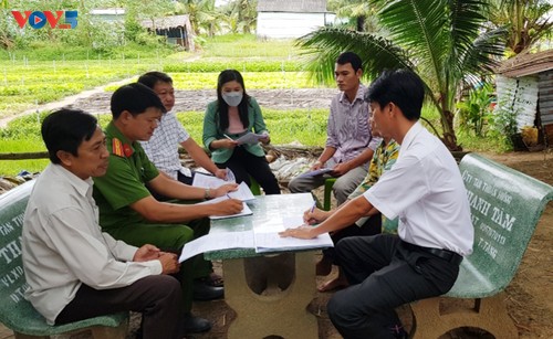 Кооперативная бригада по выращиванию безопасных овощей в общине Анкуангхыу провинции Чавинь - ảnh 2