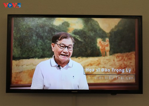 Họa sỹ Việt kiều và những bức tranh đặc sắc về Bác Hồ  - ảnh 4
