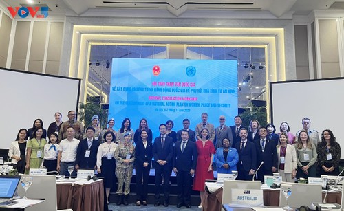 Vietnam gathers ideas on draft national action plan on women, peace, security - ảnh 1