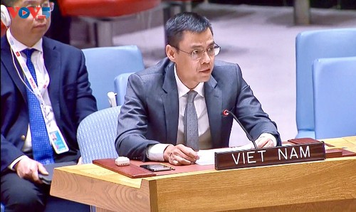 Việt Nam nhấn mạnh tất cả các quốc gia phải có trách nhiệm tuân thủ Hiến chương Liên hợp quốc và luật pháp quốc tế - ảnh 1
