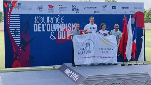 Rayonnement festif des JO de Paris au LFAY: Une journée d'Olympisme et de Paralympisme à Hanoi - ảnh 1