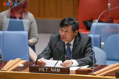 Vietnam calls for more discussions on transition from peacekeeping operations  - ảnh 1