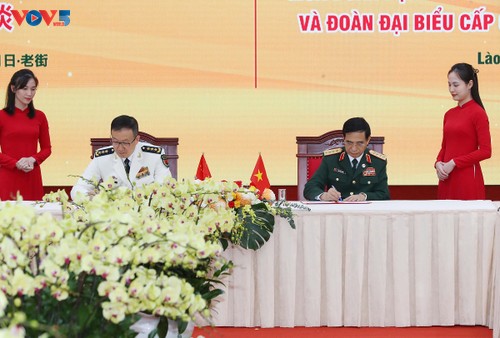 Военные переговоры между Вьетнамом и Китаем на высоком уровне - ảnh 2