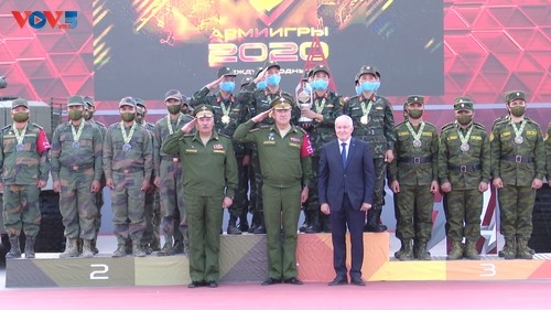 Đoàn Việt Nam đạt thành tích xuất sắc tại Army Games 2020 - ảnh 1