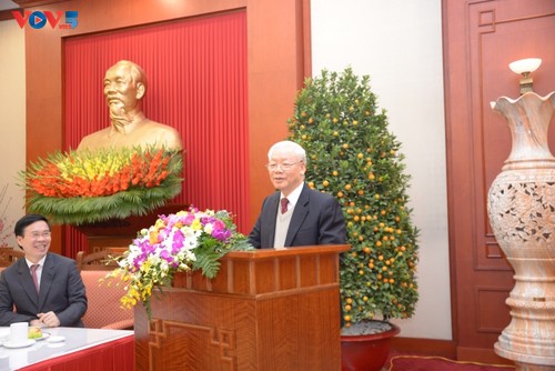 Tổng Bí thư Nguyễn Phú Trọng: Tiếp tục đẩy mạnh công tác xã hội hóa, chăm sóc người cao tuổi - ảnh 1