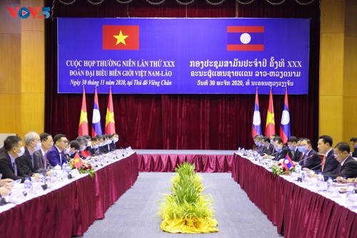 Việt Nam - Lào tiếp tục đẩy mạnh hợp tác công tác biên giới - ảnh 1