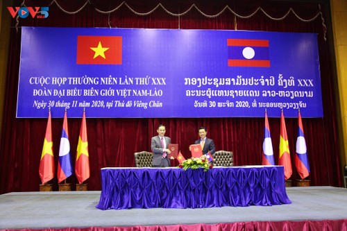 Việt Nam - Lào tiếp tục đẩy mạnh hợp tác công tác biên giới - ảnh 2