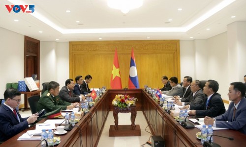 Việt Nam - Lào tăng cường hợp tác giữa Ủy ban Quốc phòng và An ninh của Quốc hội - ảnh 1
