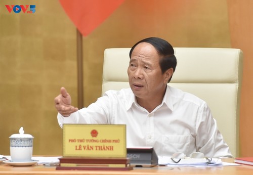 Phó Thủ tướng Lê Văn Thành chủ trì họp tiến độ xây dựng cảng hàng không quốc tế Long Thành - ảnh 1