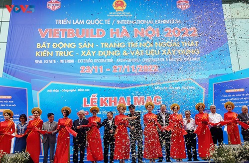 Khai mạc Triển lãm quốc tế VIETBUILD Hà Nội 2022 lần thứ 3 - ảnh 1