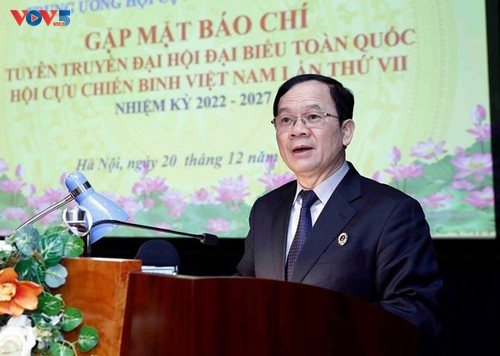 Đại hội đại biểu toàn quốc Hội Cựu Chiến binh Việt Nam lần thứ 7 sẽ diễn ra từ ngày 29-31/12 - ảnh 1