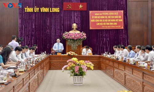 La provincia de Vinh Long acelera la reestructuración económica y la renovación del modelo de crecimiento - ảnh 1
