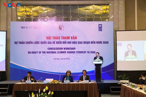 Vietnam seeks consultation for draft national strategy on climate change until 2050 - ảnh 1