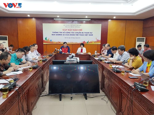 Vietnam envía la mayor delegación deportiva a SEA Games 32 - ảnh 1