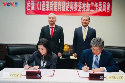 Lễ ký kết đào tạo nhân lực chất lượng cao cho doanh nghiệp Đài Loan (Trung Quốc) đầu tư vào Việt Nam - ảnh 1