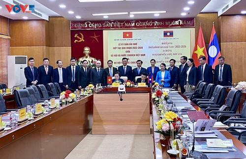 Thúc đẩy hợp tác trong lĩnh vực nội vụ giữa Việt Nam và Lào - ảnh 1