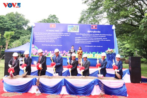 Việt Nam hỗ trợ Lào xây dựng Trung tâm Nghiên cứu khoa học và Tập huấn - ảnh 1