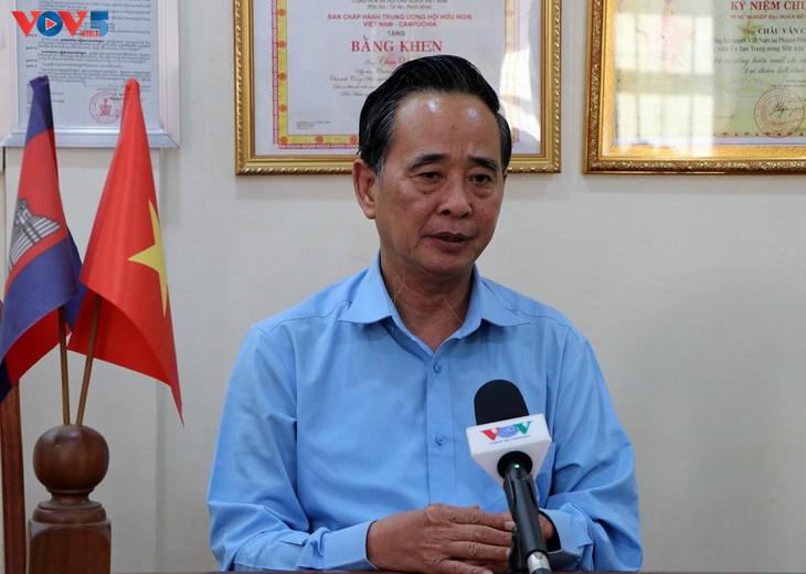 Compatriotas en Camboya confían en el éxito del XIII Congreso Nacional del PCV - ảnh 2