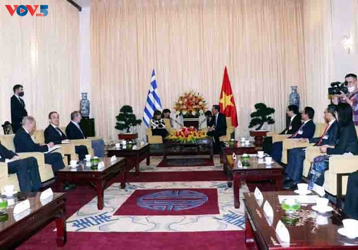 Ciudad Ho Chi Minh y Grecia promueven la colaboración en los sectores socioeconómicos - ảnh 1