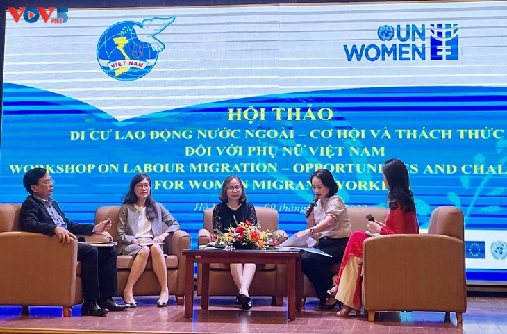 Más políticas de apoyo a las trabajadoras vietnamitas en el extranjero - ảnh 1