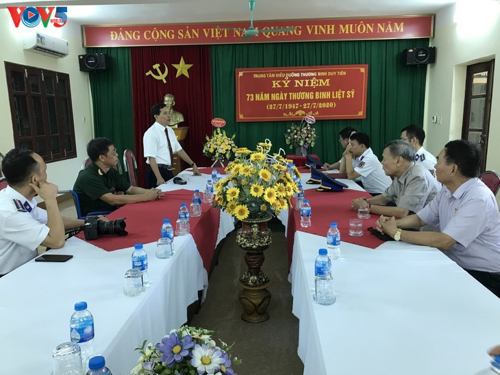Centro de rehabilitación y tratamiento para inválidos de guerra Duy Tien - ảnh 9