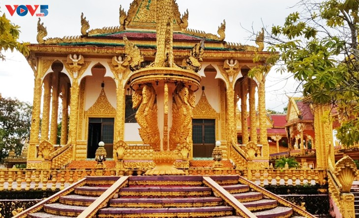 Besuch der Long Truong-Pagode in der südvietnamesischen Provinz Tra Vinh - ảnh 1