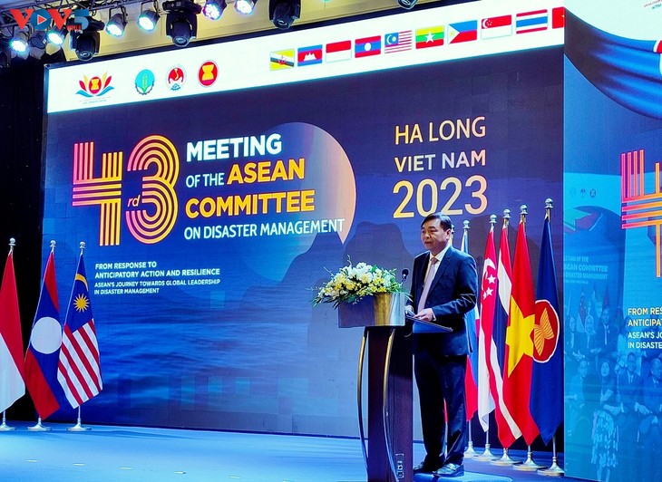 43. Jahreskonferenz des ASEAN-Komitees für Naturkatastrophen-Management eröffnet - ảnh 1