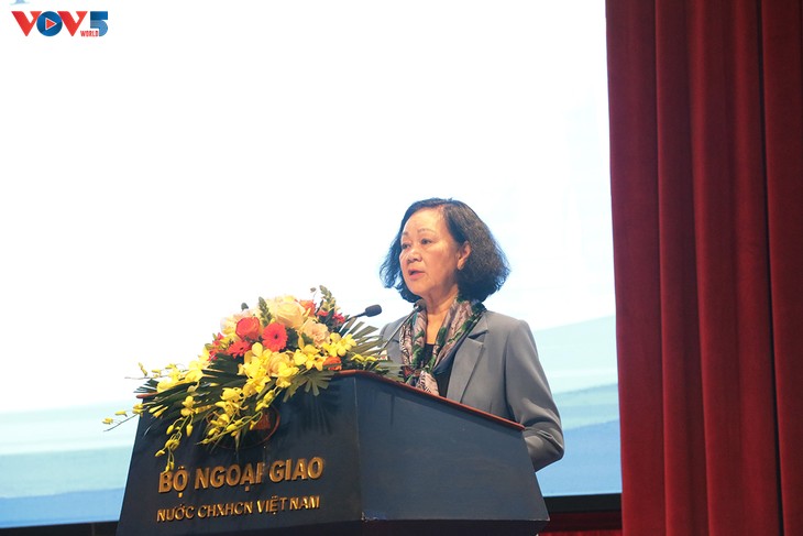 Präsentation des Buchs des KPV-Generalsekretärs Nguyen Phu Trong über die vietnamesische Diplomatie - ảnh 1