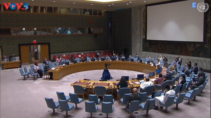 DK PBB Selenggarakan Sidang tentang Situasi Sudan, Somalia, Mali, dan Dataran Tinggi Golan - ảnh 1